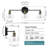 3 - Light Dimmable Vanity Light