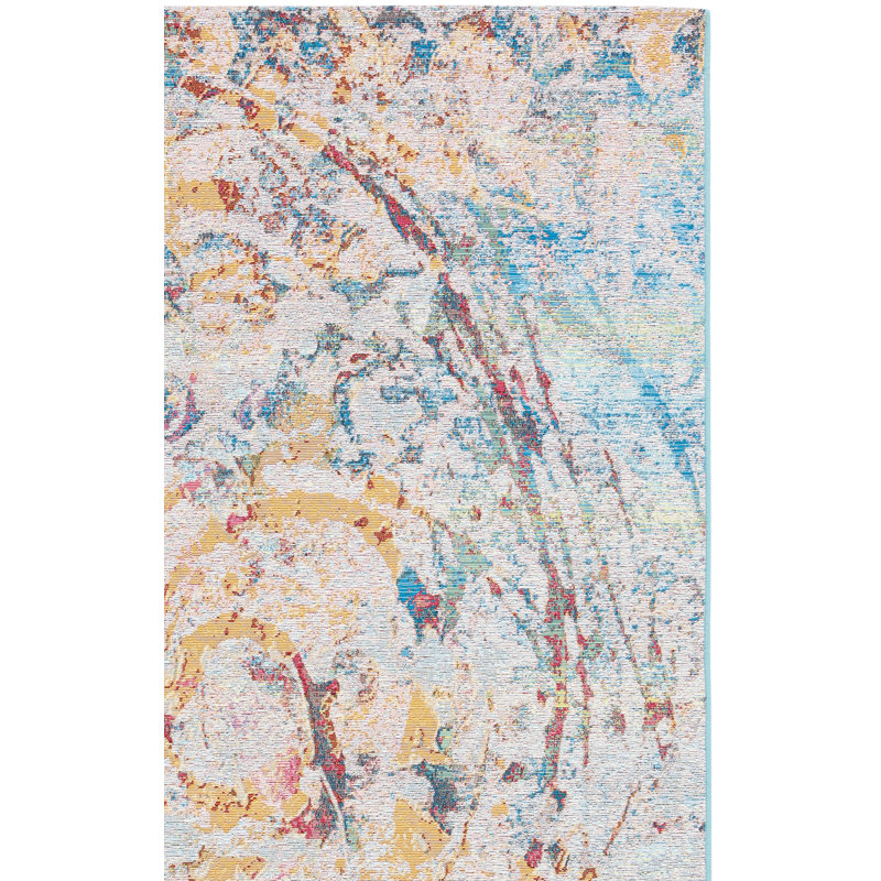 Barbados 500 Performance Abstract Indoor/Outdoor Area Rug, Rectangle 5'3" x 7'6"