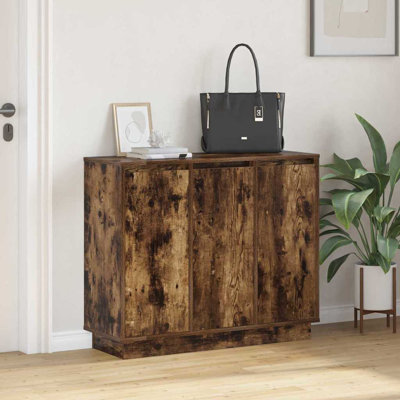 Sideboard With Shelf 90 X 32 X 75 Cm Engineered Wood