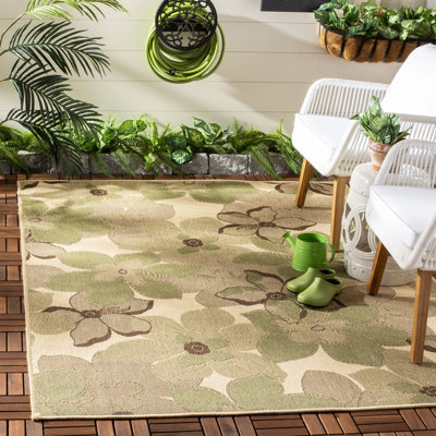 Tapis beige / vert Herefordshire