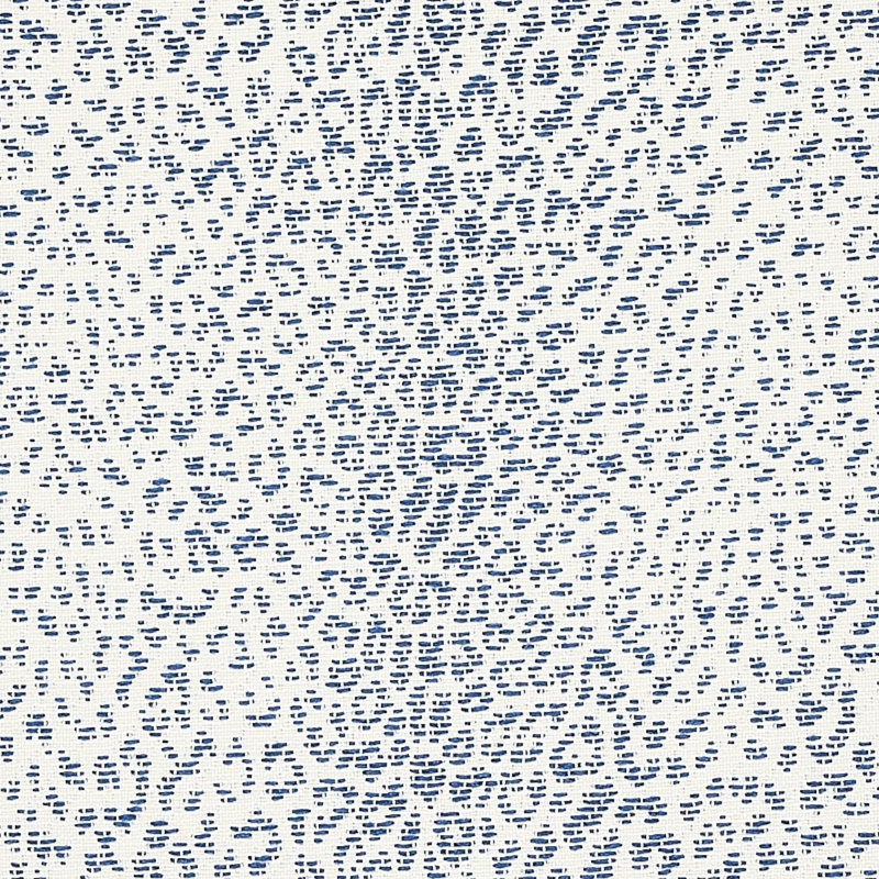 Mini tissu d'extérieur léopard, Marine