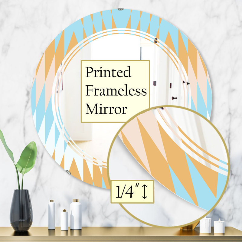 Miroir mural Triple C, H 31,5 po x l po