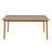 Acacia Wood Outdoor Dining Table-460093056