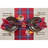 Red Tartan Plaid - 100% Pure Linen Table Runner-1649594978