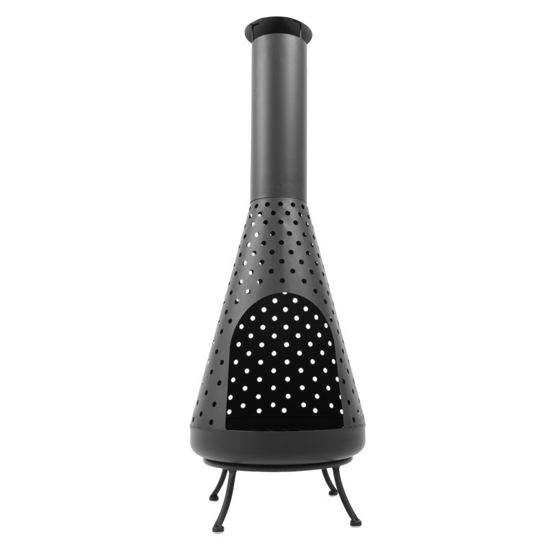 Napa Novelty Clay Wood Burning Smokeless Chimenea