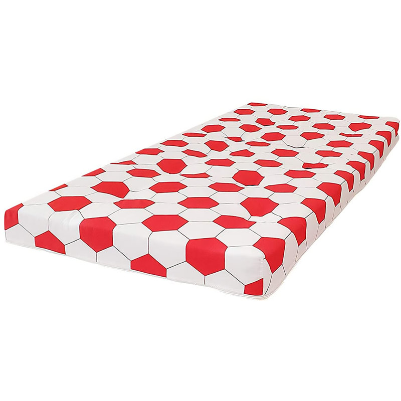 Anders 10cm Futon Mattress, Single, Red
