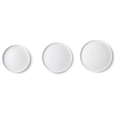 Alta Cucina Opal Glass Serving Plates Set