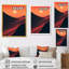 Alone in the Sahara Desert at Sunset III - Art mural désert-1468352832-1468352839