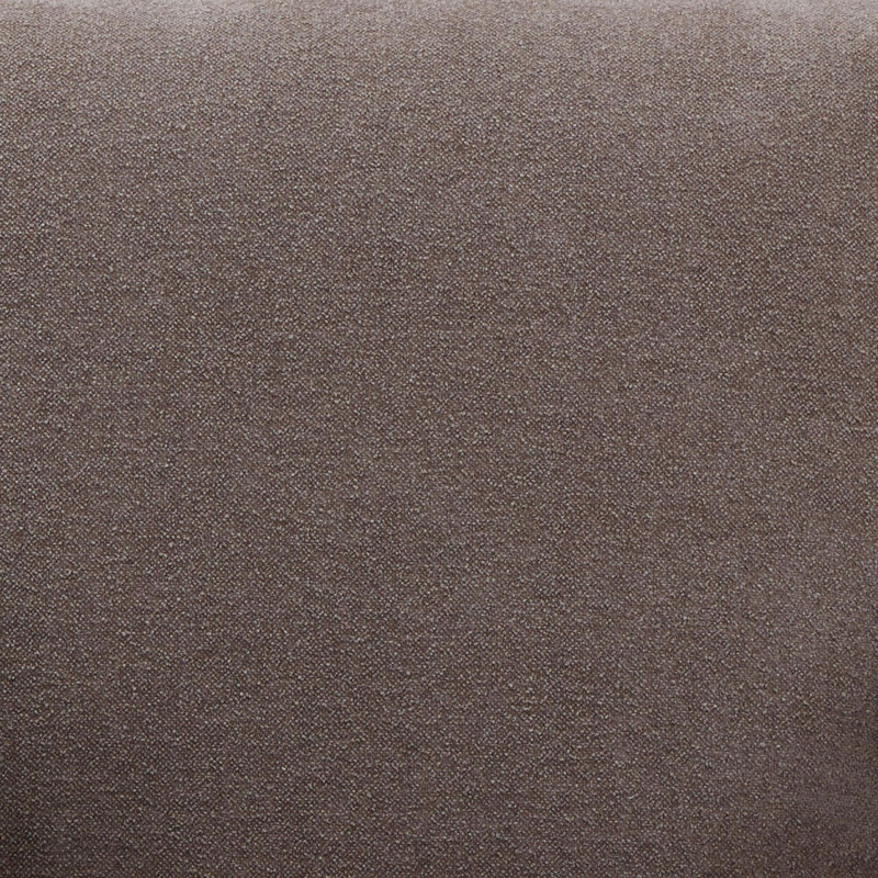 Fauteuil d'appoint moderne Olsen, Velours café au lait