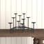 Hartnett 14'' H Metal Fireplace Candelabra