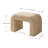 Ellecia 25.6'' Upholstered Ottoman Bench Waterfall-49076740