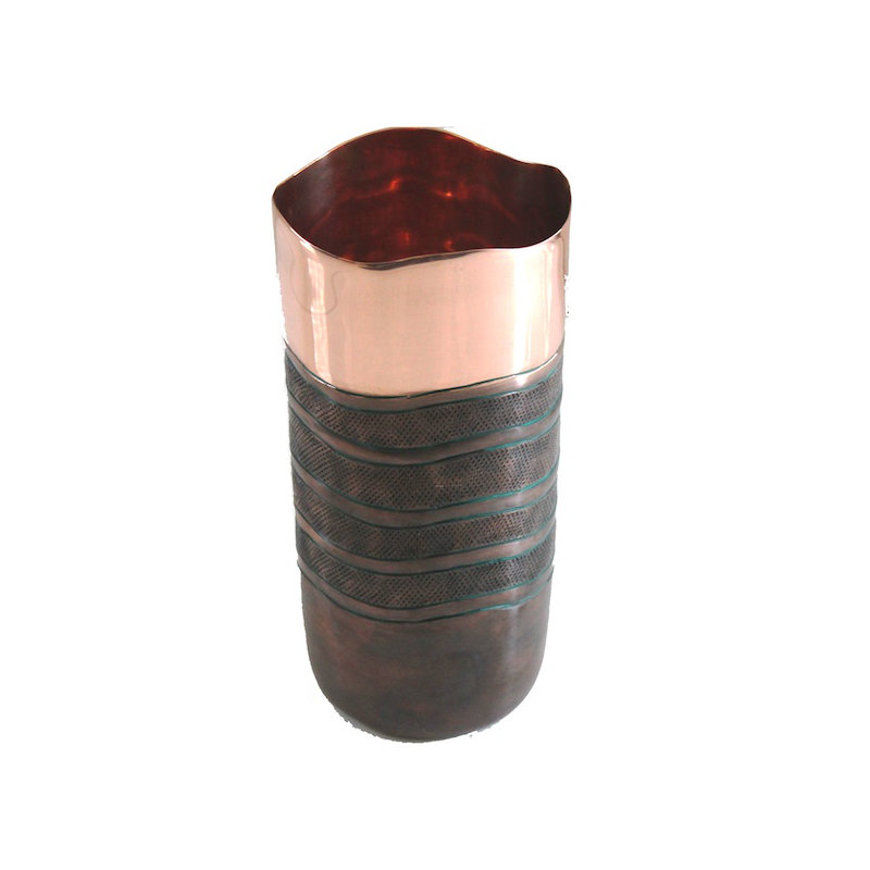 Aniyiah Handmade Metal Table Vase