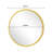 Evangelista Aluminum Alloy Framed Tempered Glass Round Wall Mirror-2106355996-2106355994