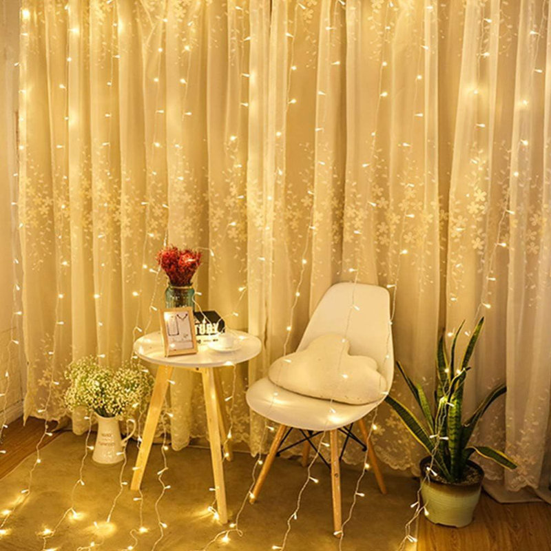 118 pouces intérieur extérieur, guirlande lumineuse à DEL pour la fête de mariage