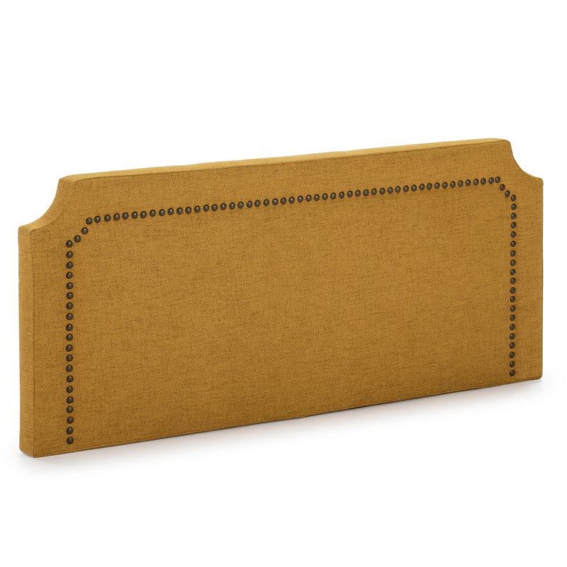 Aurelus Upholstered Headboard, 60 x 140 cm, Mustard