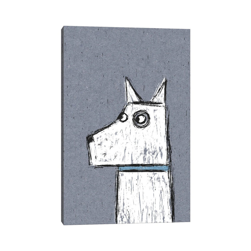 Arthur Dog by Nic Squirrell - Wrapped Canvas Gallery-Wrapped Canvas Giclée, 101.6 cm H x 66.04 cm W