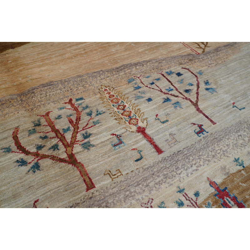 One-of-a-Kind 8'2" X 9'7" Hand Knotted Area Rug