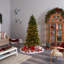 Lighted Artificial Fir Christmas Tree-711136856