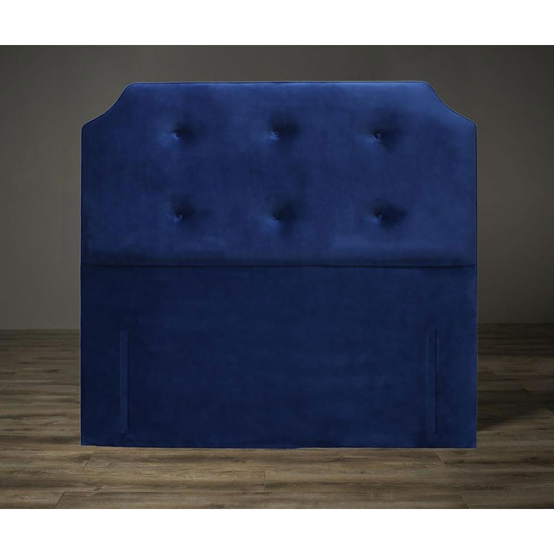 Dufrene Upholstered Headboard, Duck Egg, Double (4'6), Naples