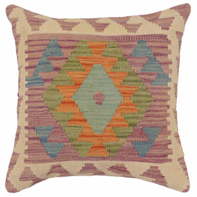 Tribal Kilim Pillow Geometric Throw Pillow