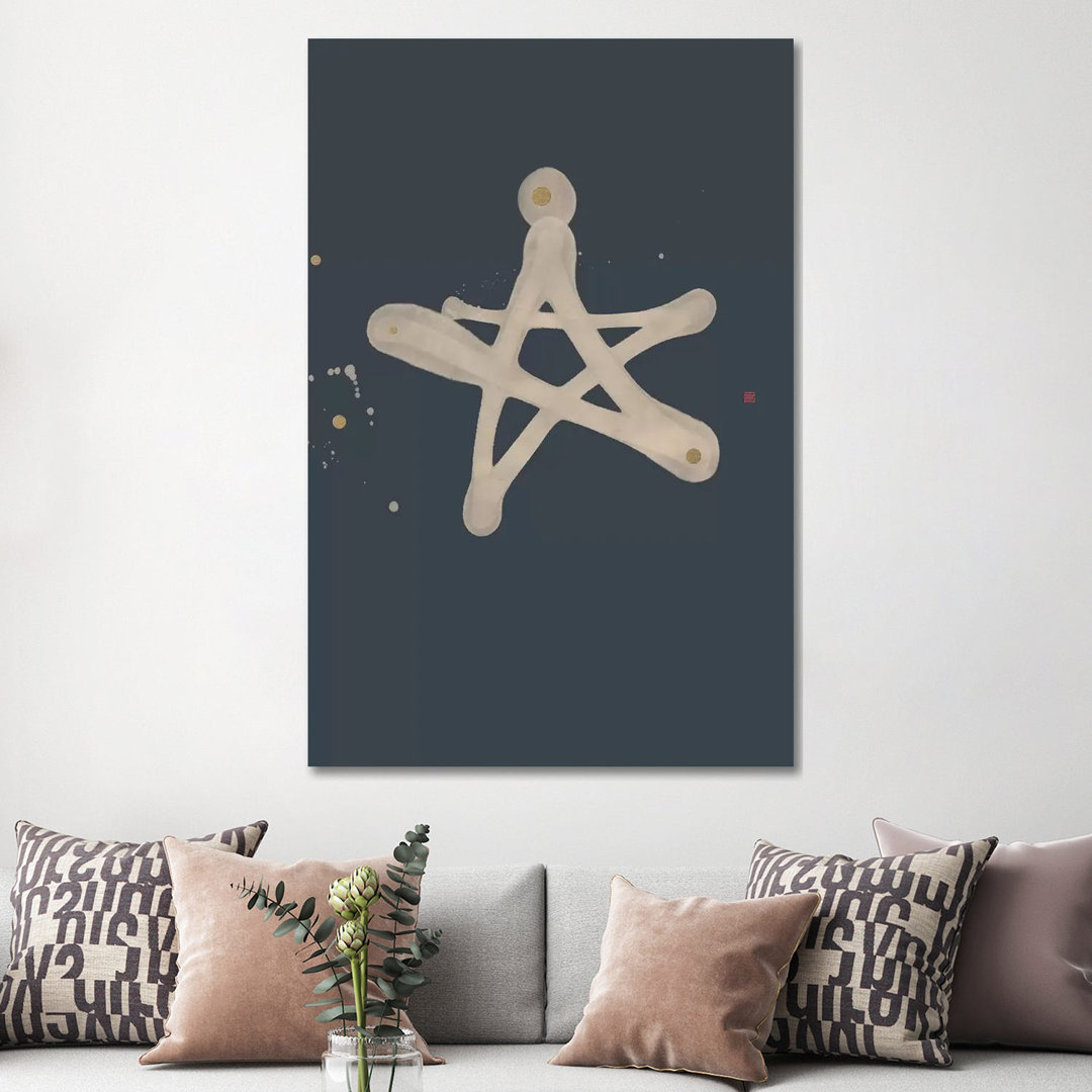A New Star Is Born (Dark Blue Version) by Thoth Adan - Gallery-Wrapped Canvas Giclée