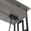 Table de bout avec rangement Hazlett