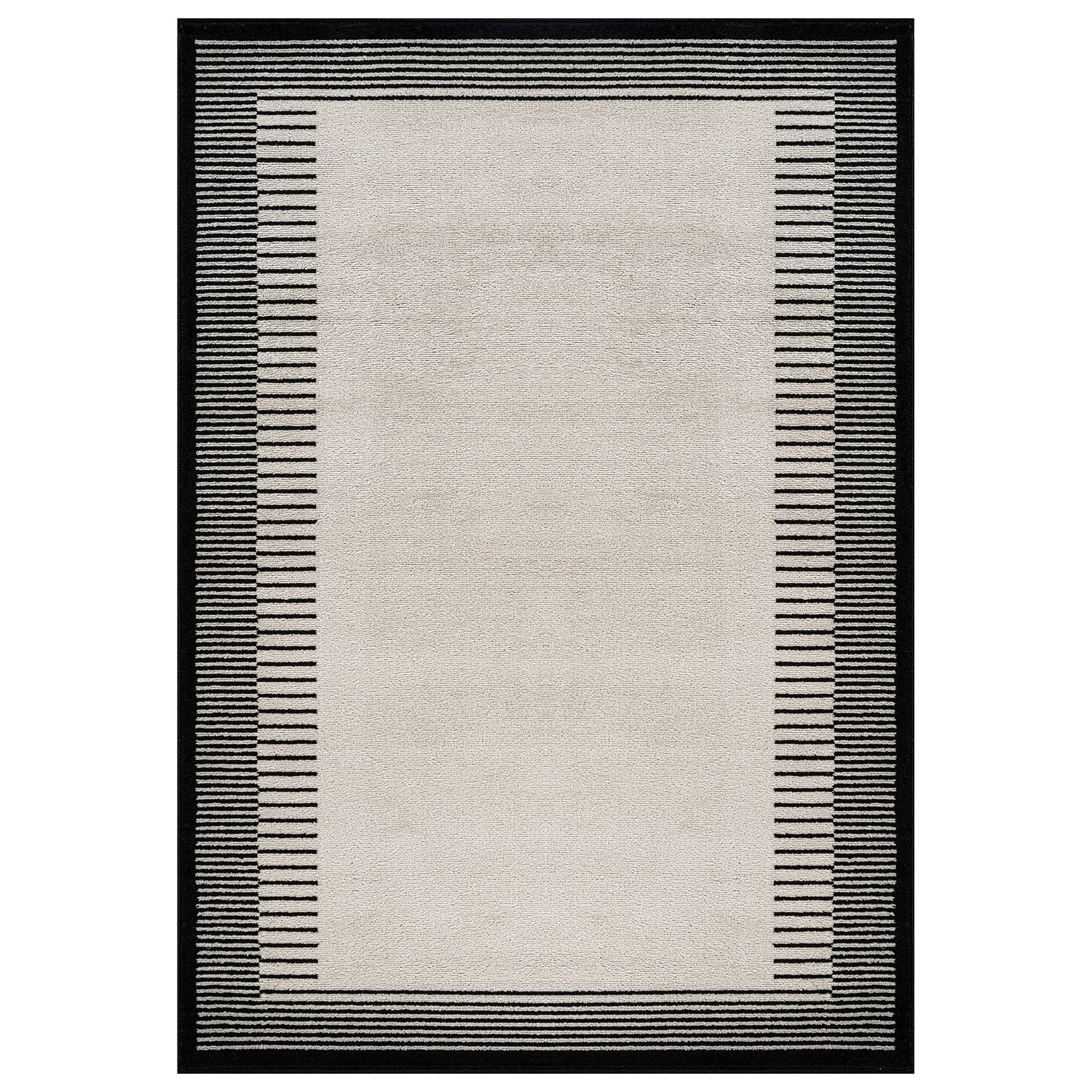 Ebern Designs Modern Abstract Area Rug Soft Bordered Design & Reviews ...
