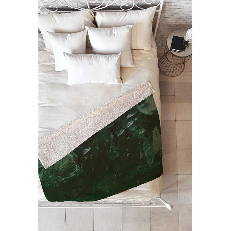 Leah Flores Throw Blanket, 80" L x 60" W