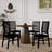 Round Dining Table Set, Mid Century Modern Small Round Dining Table Set-118347048-118347051