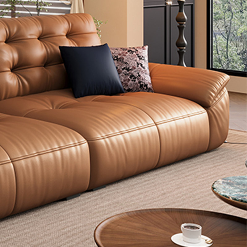 Modern Minimalist Electric Sofa, 37.4" H x 82.67" W x 42.51" D