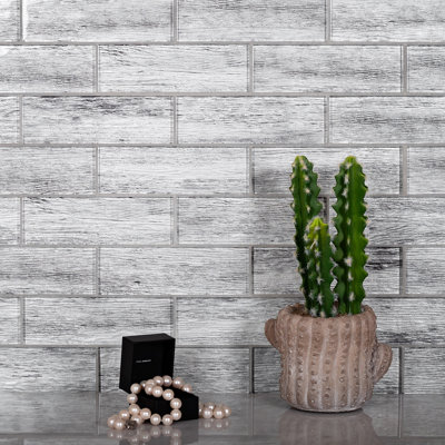 12" x 12" Glass Brick Joint Wall & Floor Tile