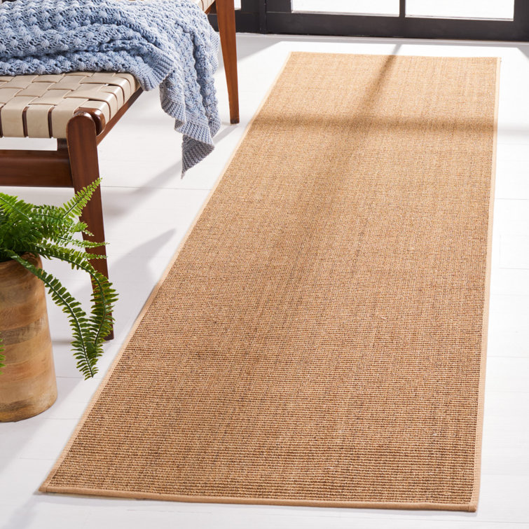 Martha Stewart Sisal/Jute Solid Color Rug in Beige