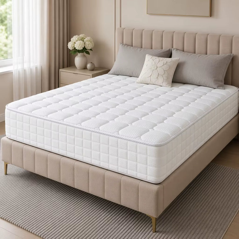 Brocket Barrel Pocket Sprung 1000 Mattress, European Kingsize (160 x 200cm)