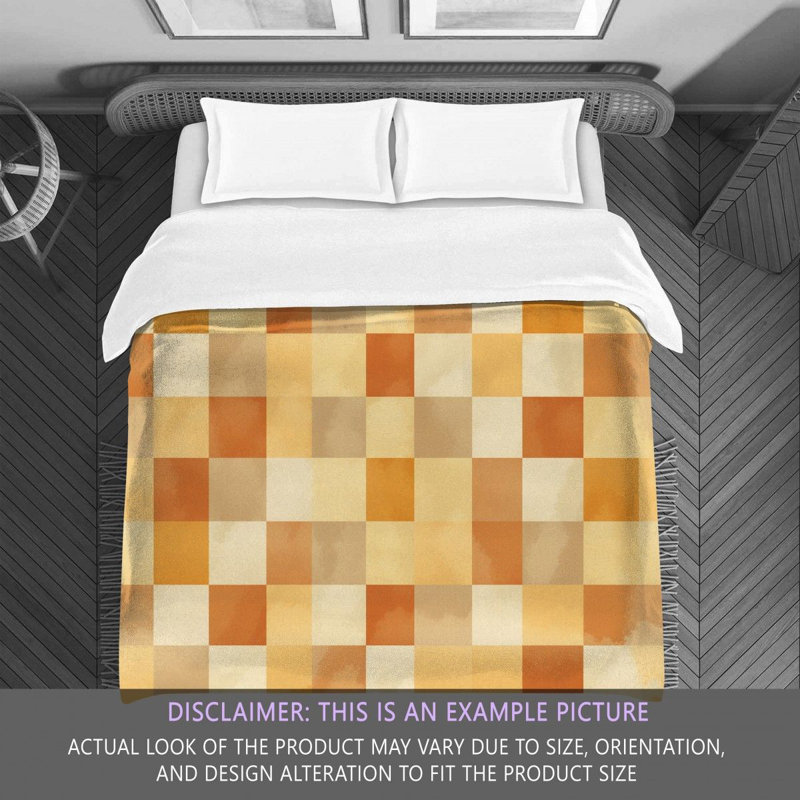 Checkered Comforter, King Comforter
