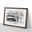 The Stripes of the Zebra - Picture Frame Painting Print-56856124-56856123