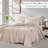Vilano Springs Extra Deep Pocket Sheet Set, 6-Piece Ultra Soft Microfiber Sheets and Pillow Cases, Wrinkle Resistant, Easy Care-86340227-86340215