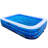 Plastic Rectangle Inflatable Pool 22'' H x 71'' W x 100'' L