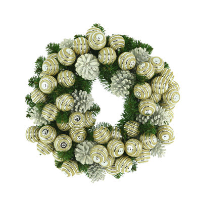 Jimenna Handcrafted Faux 22'' Wreath