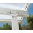 Palram - Canopia Feria 8' W x 10' D Polycarbonate Galvanized Steel Stationary Slope Patio Awning White-122425639-12179505