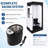 Indoor Portable Steam Sauna Tent – Personal Spa with Steamer, Remote, Chair & 9 Steam Levels