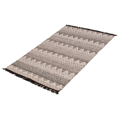 Ankara FW Grey Kilim 3'10" x 6'1"