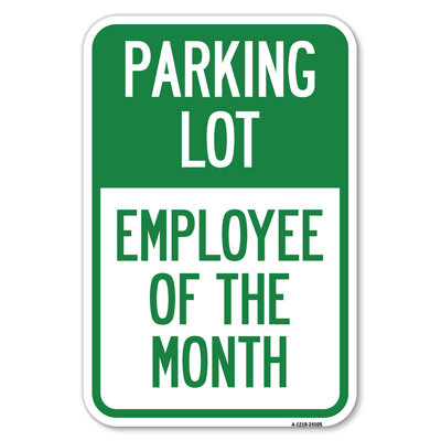 SignMission Employee Of The Month/24105