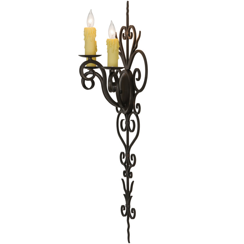 Kenna 3 - Light Candle Wall Light