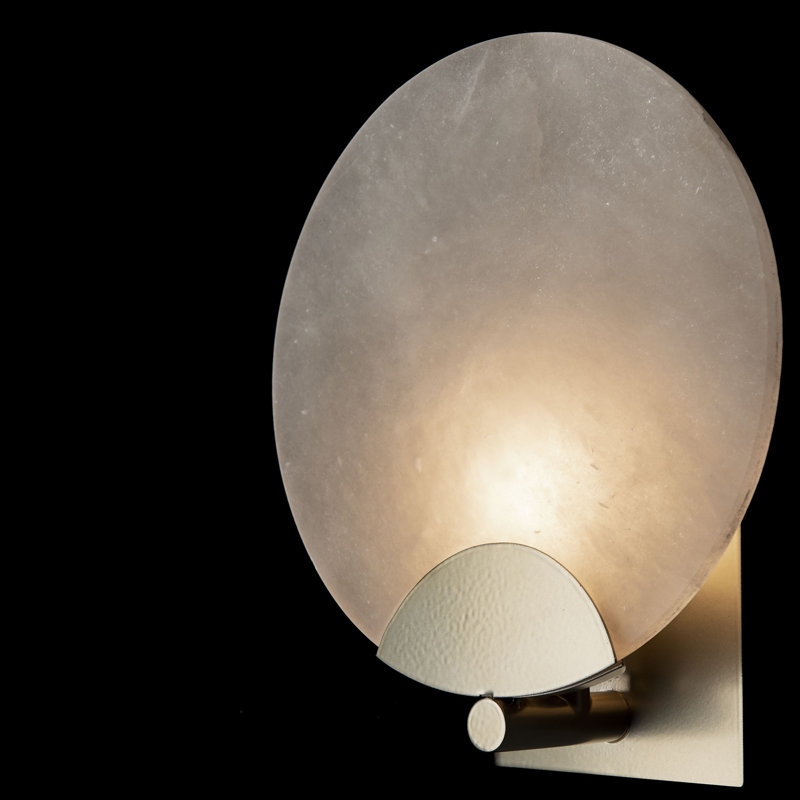 Callisto Steel Armed Wall Sconce, Modern Brass