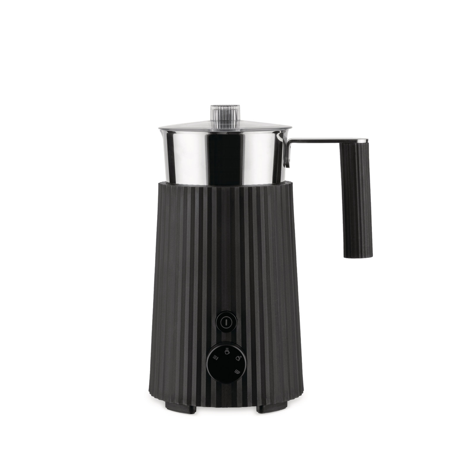 Plissé Milk Frother, Black