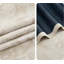 2Pcs 54in Floral Jacquard Blackout Eyelet Curtains, Thermal Room Darkening Drapes