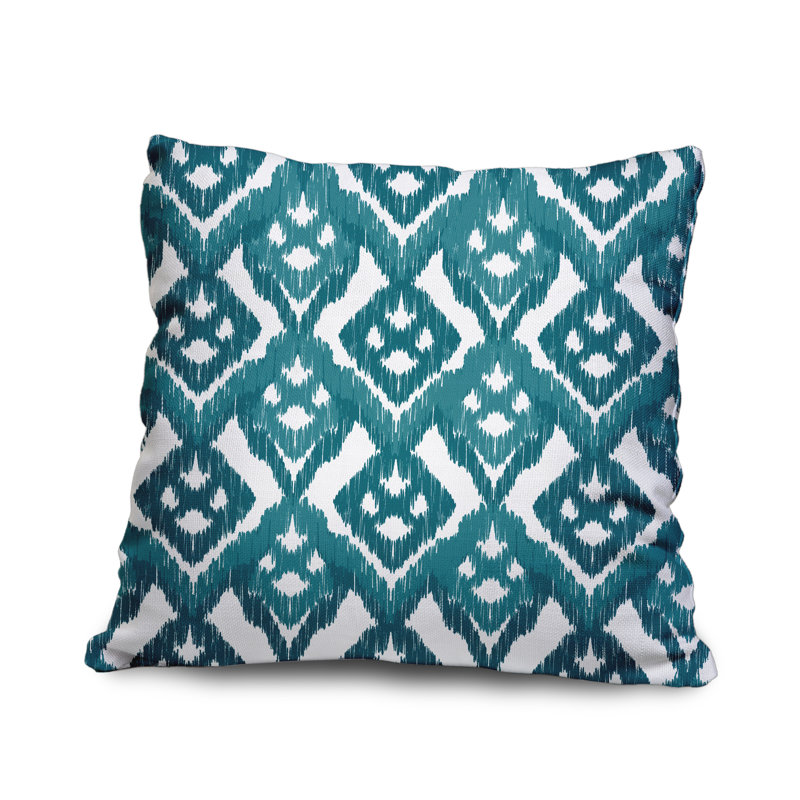 Housse et insert de coussin extérieur d'extérieur, 20 po x 20 po, sarcelle
