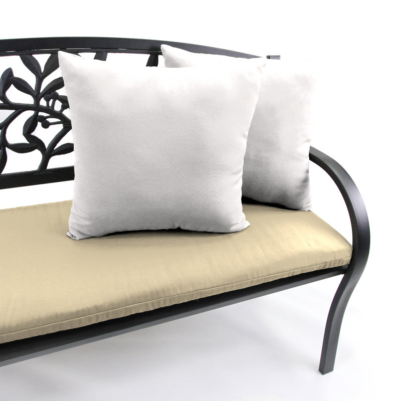Sunbrella Outdoor Throw Pillow, Canvas Natural