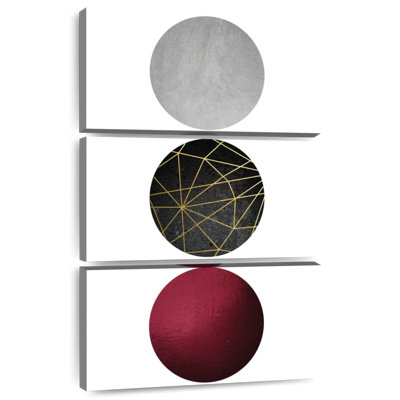 Avery Burg Black Gold Geo I