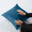 Square Throw Luxury Embossed Pattern Velvet Cushions Protector Set Of 2-755745003